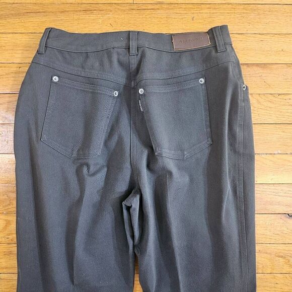 Weekend Wax Mara Women's Size 10 Gray Straight Leg Chino Trousers - Picture 4 of 12